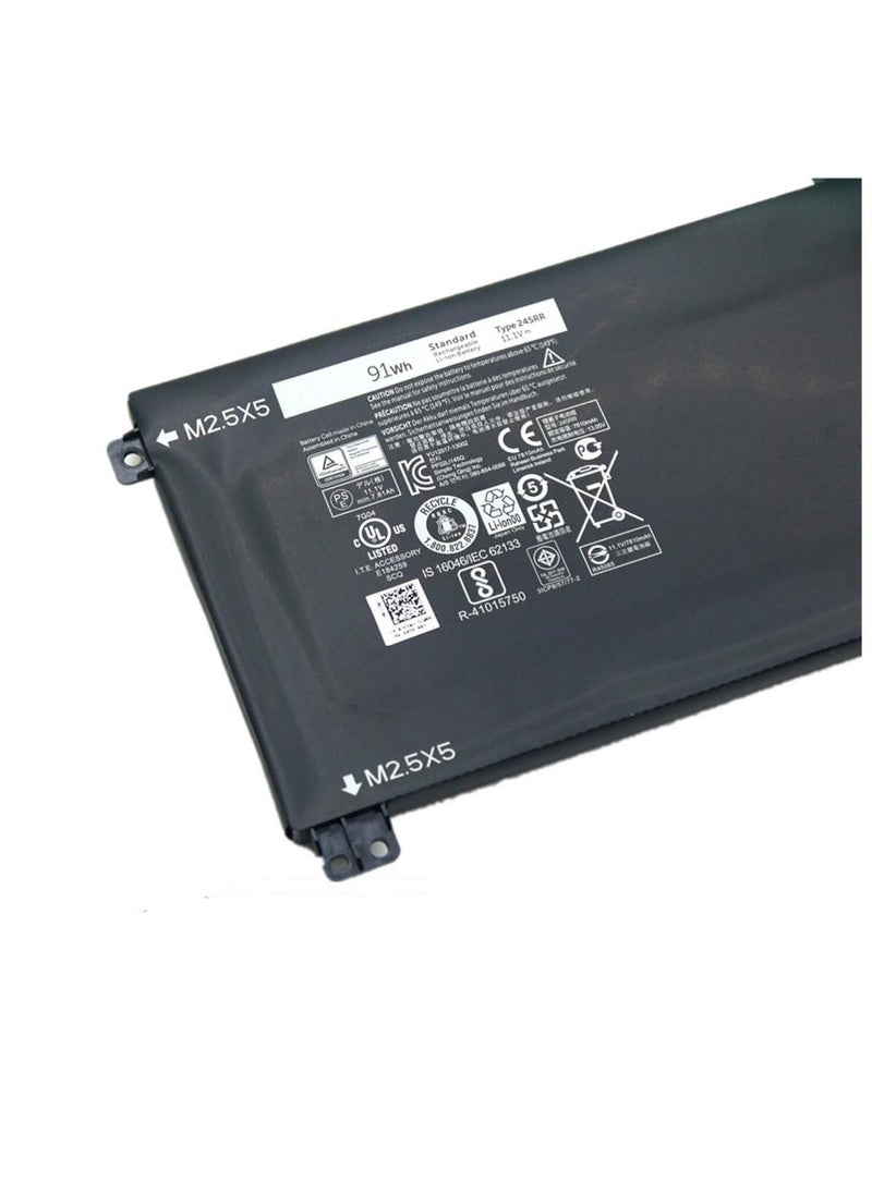 11.1V 91WH 245RR 7D1WJ Laptop BatteryCompatible for Dell XPS 15 9530 Precision M3800 Laptop T0TRM H76MV 0H76MY 07D1WJ Y758W