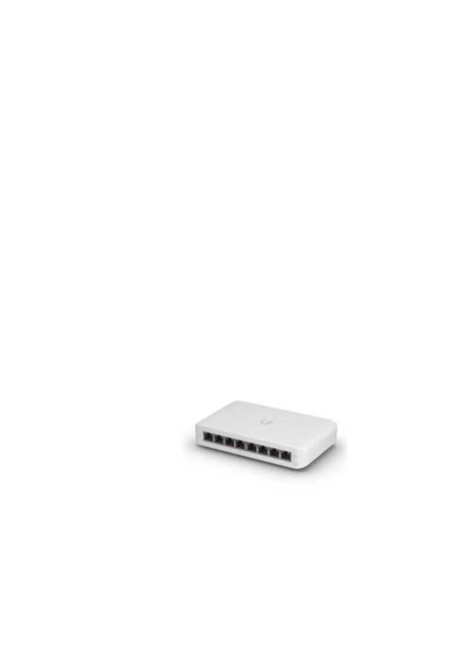 Ubiquiti Networks UniFi Lite 8-Port Gigabit PoE+ Compliant Managed Switch, 52W Power Budget, 8 Gb/s Switching, 4 x PoE+, 8 x Gigabit ETH, Supports UniFi Network Controller, White | USW-Lite-8-PoE