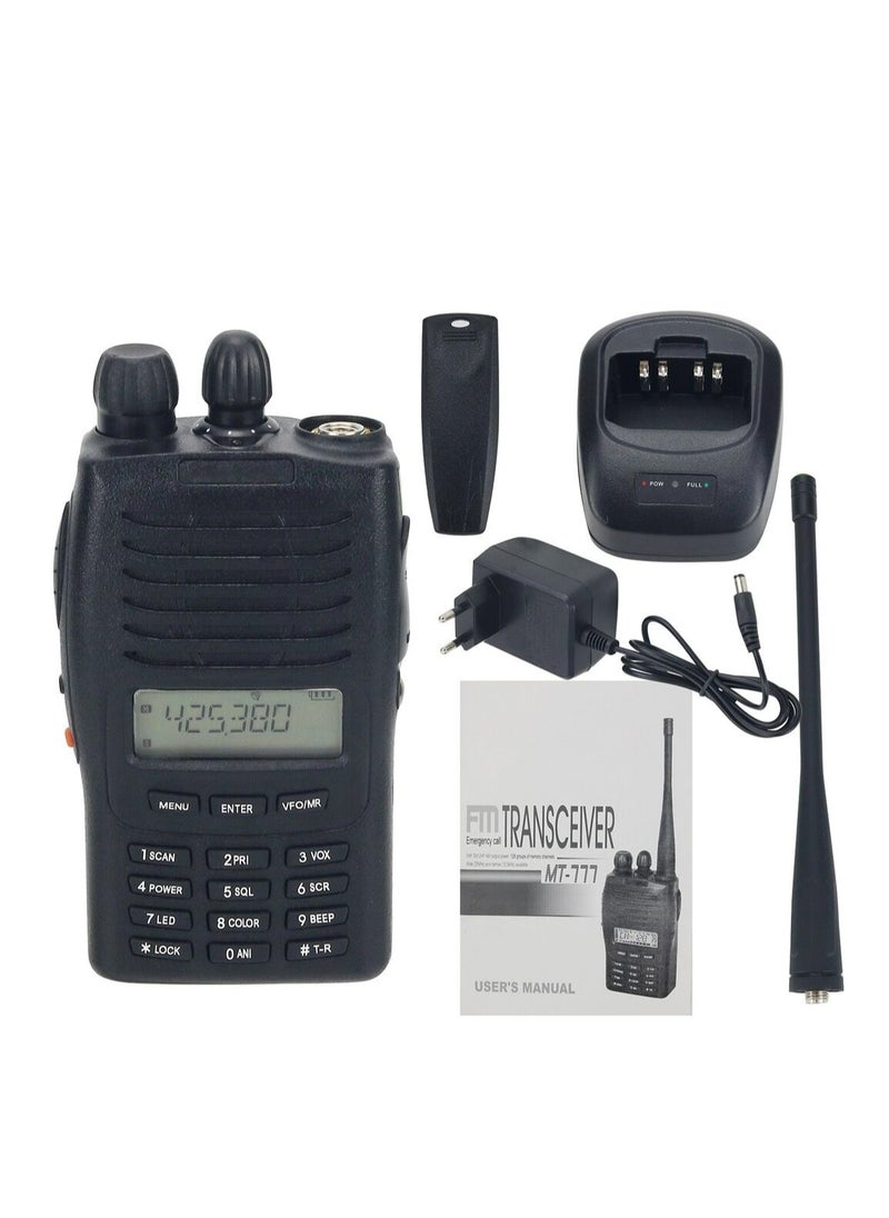 Special offer 2 pieces High-Power 5W UHF 400-470 MHz FM Transceiver with 128 Channels, Two-Way Radio for Professional Communication