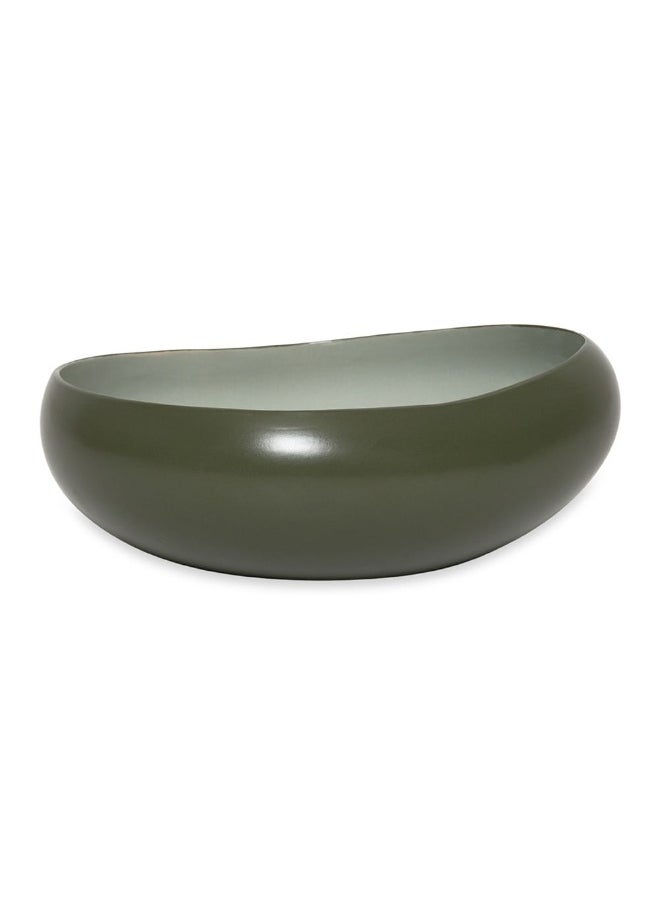 Organica Bowl, Green - 22Cm