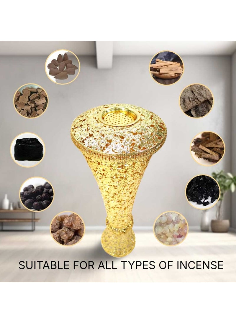 High Quality Large Oud Burner 100 cm Tall Incense Mabkhara for Home Fragrance and Decore