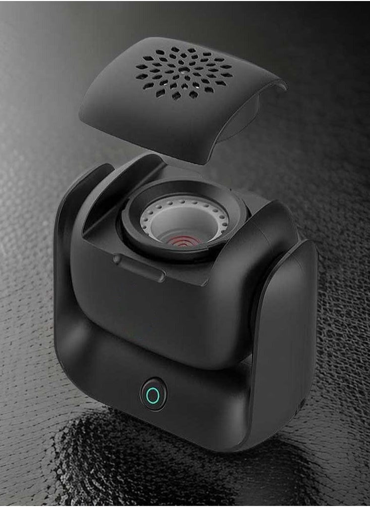 Electric Incense Burner Modern Rotatable Bukhoor Burner Rechargeable USB Arab Bakhoor Muslim Aroma Diffuser Incense Holder Oud Burner For Ramadan
