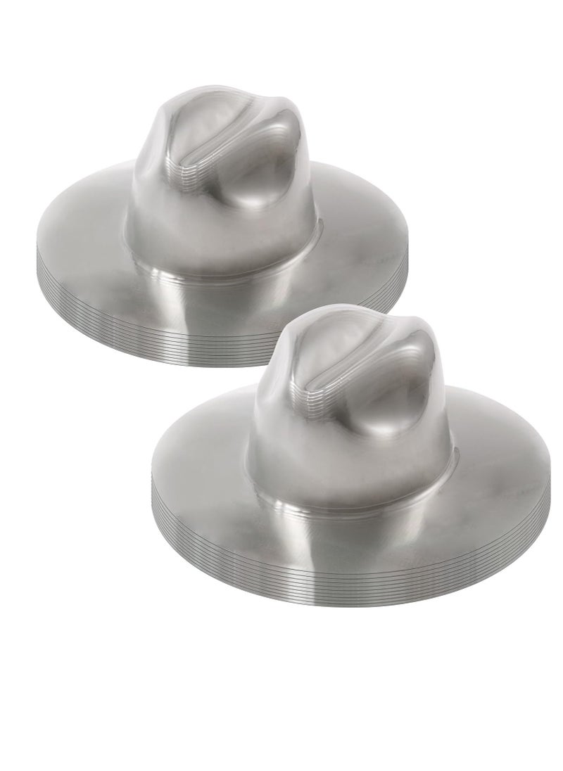 5 Sets Wide Brim Fedora Hat Holder - 360° Protect Shape in Travel or Transport, Great for Storage Straw or Felt Panama, Plastic Cap Mold Protectors, Ideal Collectors Gift