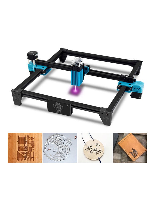 DIY 40W Laser Engraving Cutting Machine Black