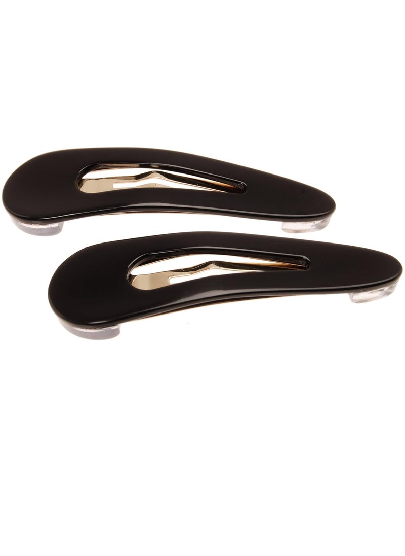 L. Erickson Cliq Claq Clip Pair - Classic - Black