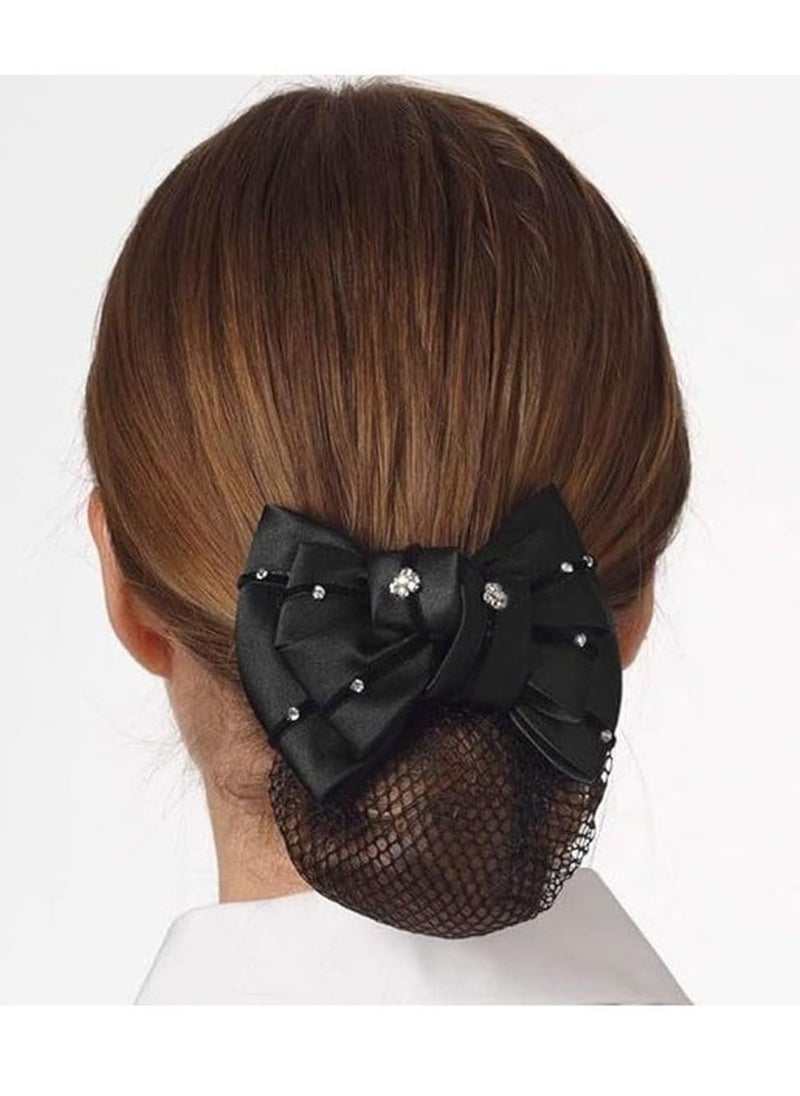 Ovation Premium Show Bow, One Size, Black Gem Floral