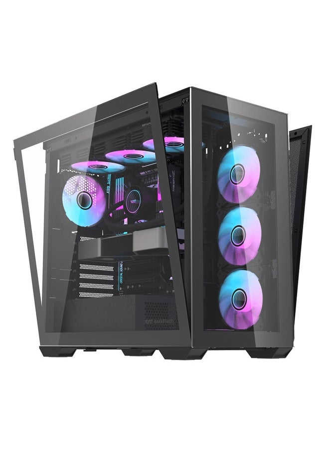 Vela Max Gaming PC - Intel Core i7-13700K(F) | NVIDIA RTX 4070 12GB GPU | 32GB DDR5 RAM | 990 Pro M.2 NVMe 4TB SSD | 240mm AIO Liquid Cooler | 750W PSU | WiFi/BT Ready | Win11 Pro | Game Sekret Desktop Computer Tower