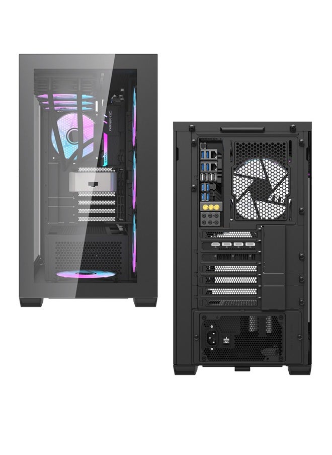 Vela Max Gaming PC - Intel Core i7-13700K(F) | NVIDIA RTX 4070 12GB GPU | 32GB DDR5 RAM | 990 Pro M.2 NVMe 4TB SSD | 240mm AIO Liquid Cooler | 750W PSU | WiFi/BT Ready | Win11 Pro | Game Sekret Desktop Computer Tower