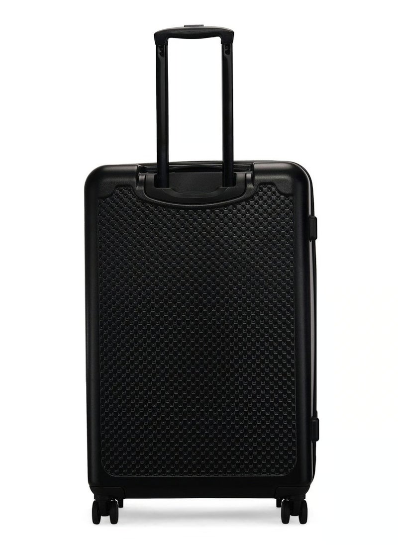 V2 CHECK IN Hardside Spinner Luggage On Wheels, Ultra Lightweight ABS, 4 Double Wheels Color BLACK