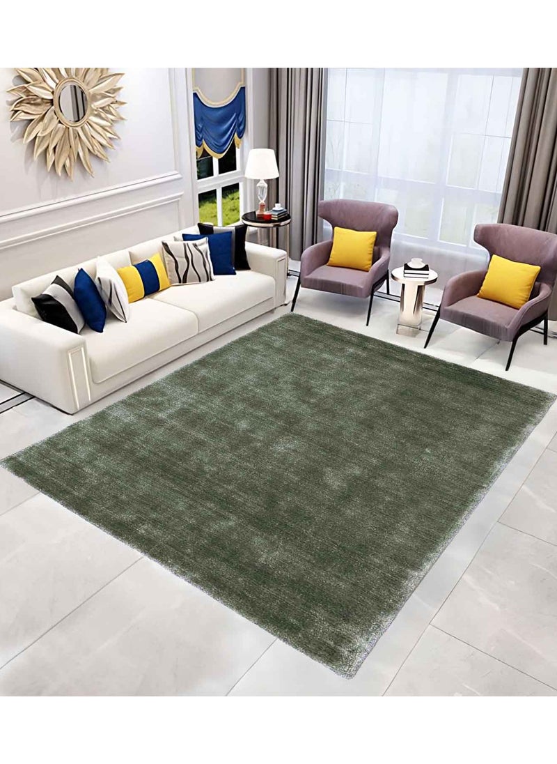 TULIP -100% BAMBOO SILK RUG- 150X230 CM - SAGE