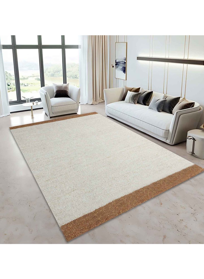 AMELIA WOOL RUG - 150X230 CM- BEIGE