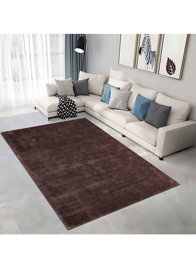 TULIP -100% BAMBOO SILK RUG- 200X300 CM- BROWN