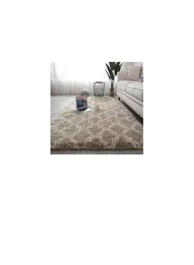 Soft fluffy carpet Area Rug Bedroom Anti-Skid Yoga Carpet Fluffy Motley Tie-dye Carpets Fluffy Rug modern carpet