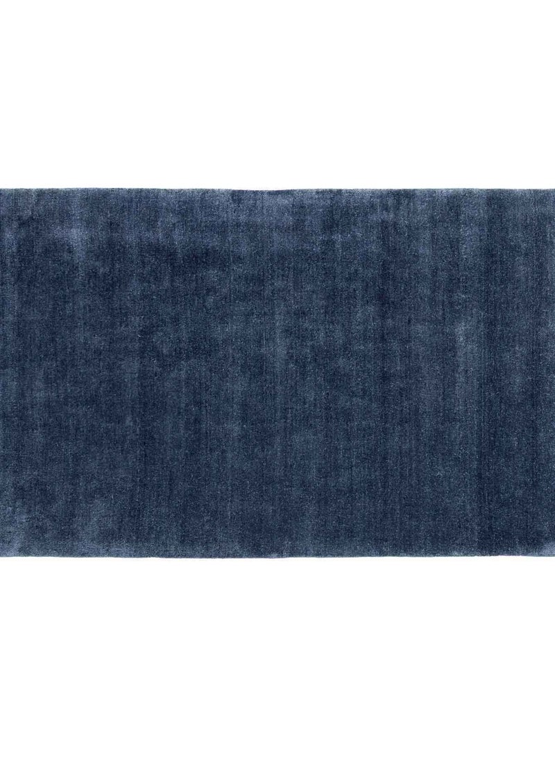 TULIP -100% BAMBOO SILK RUG- 200X300 CM - BLUE