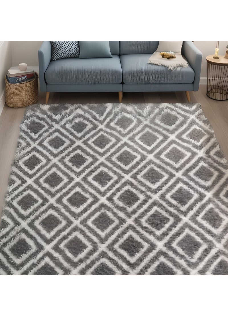 Soft Rugs Fluffy Carpets Tie-Dye Rugs for Living Room Bedroom Nursery Home Decor Non-Slip Machine Washable Carpet Home Decorative Carpet 100x160 cm