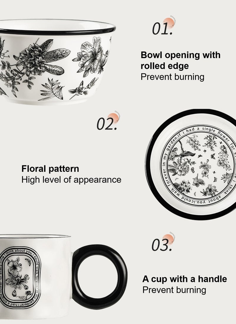 Ceramic Cutlery Gift Set, Set Of One Bowl (4.6 