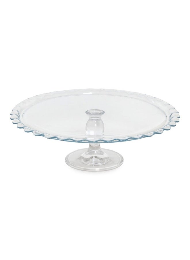 Maxi Serving Plate, Clear - 37Cm