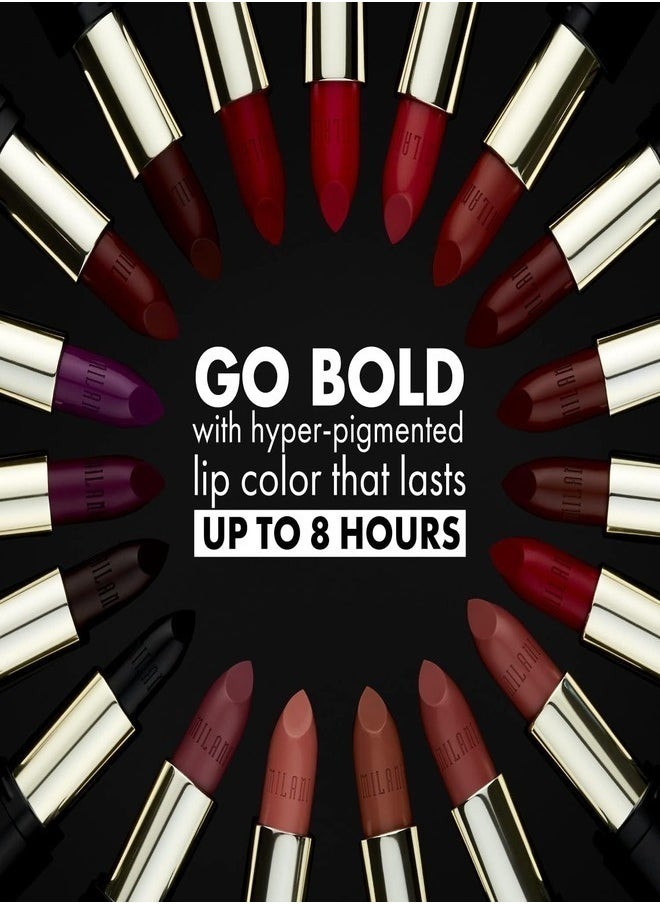 Milani Bold Color Statement Matte Lipstick 07 I Am Worthy (0.13OZ. /3.6g) Vegan, Cruelty-Free Bold Color Lipstick