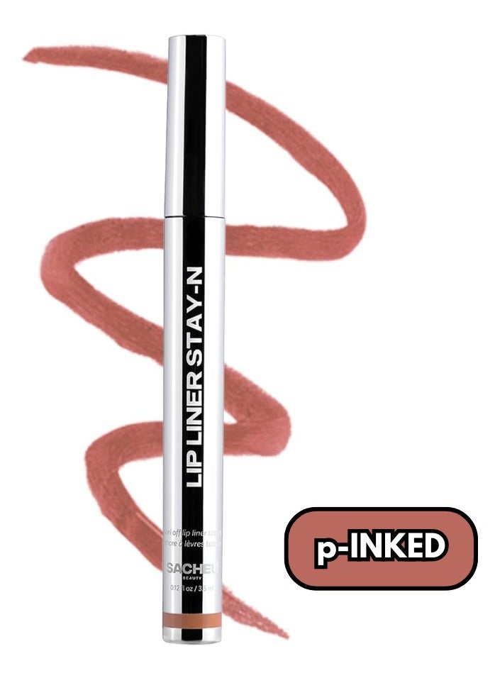 Lip Liner Stay-N - Peel Off Lip Liner Tattoo, Peel Off Lip Stain, Long Lasting Lip Stain Peel Off, p-INKED