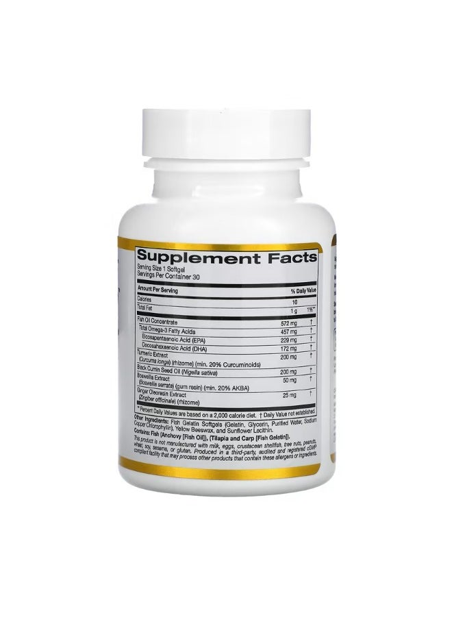 CurcuminUP 30 Fish Gelatin Softgels