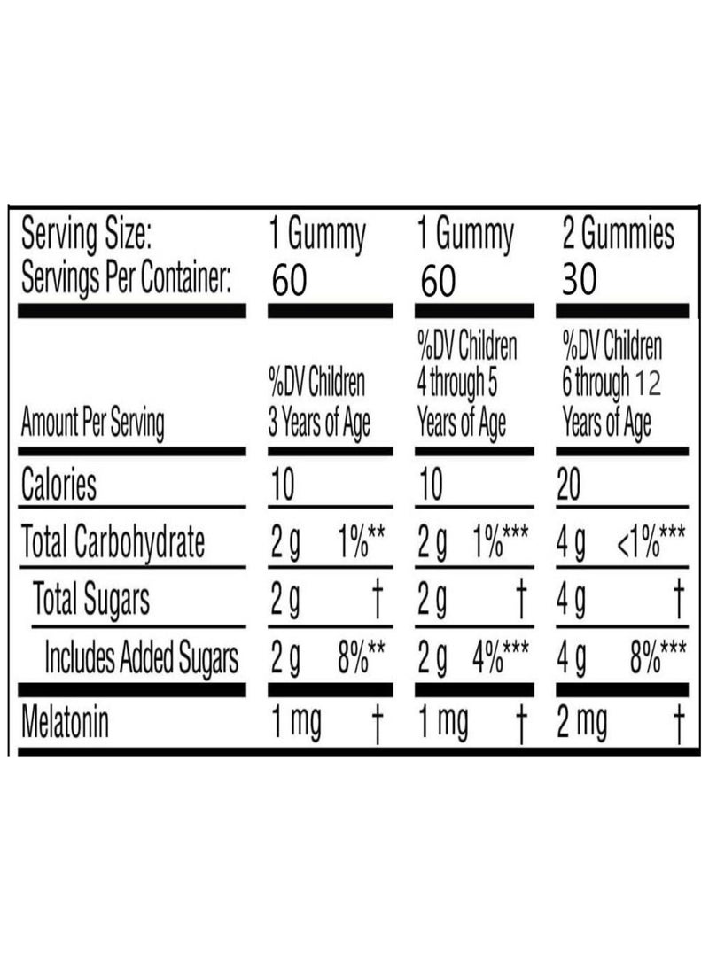 Children's Sleep with Melatonin, 60 Gummies
