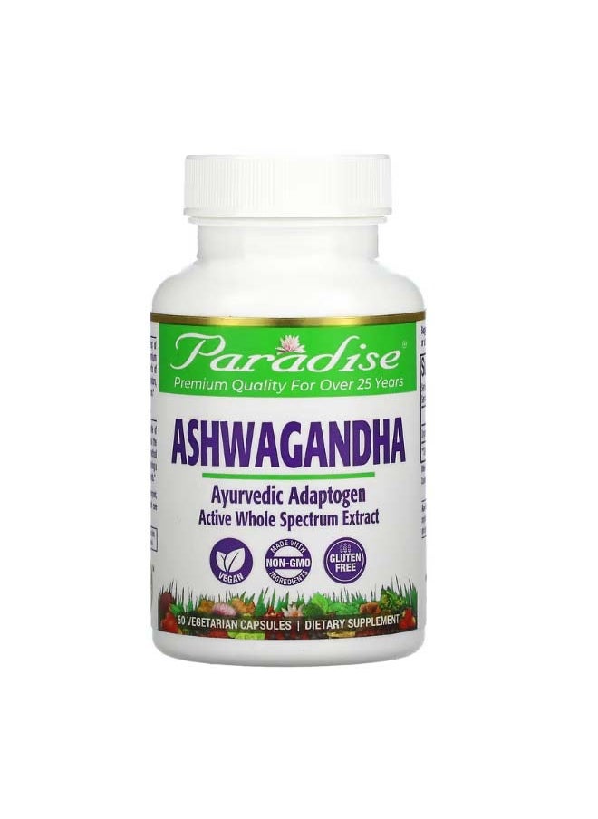 Ashwagandha 60 Vegetarian Capsules