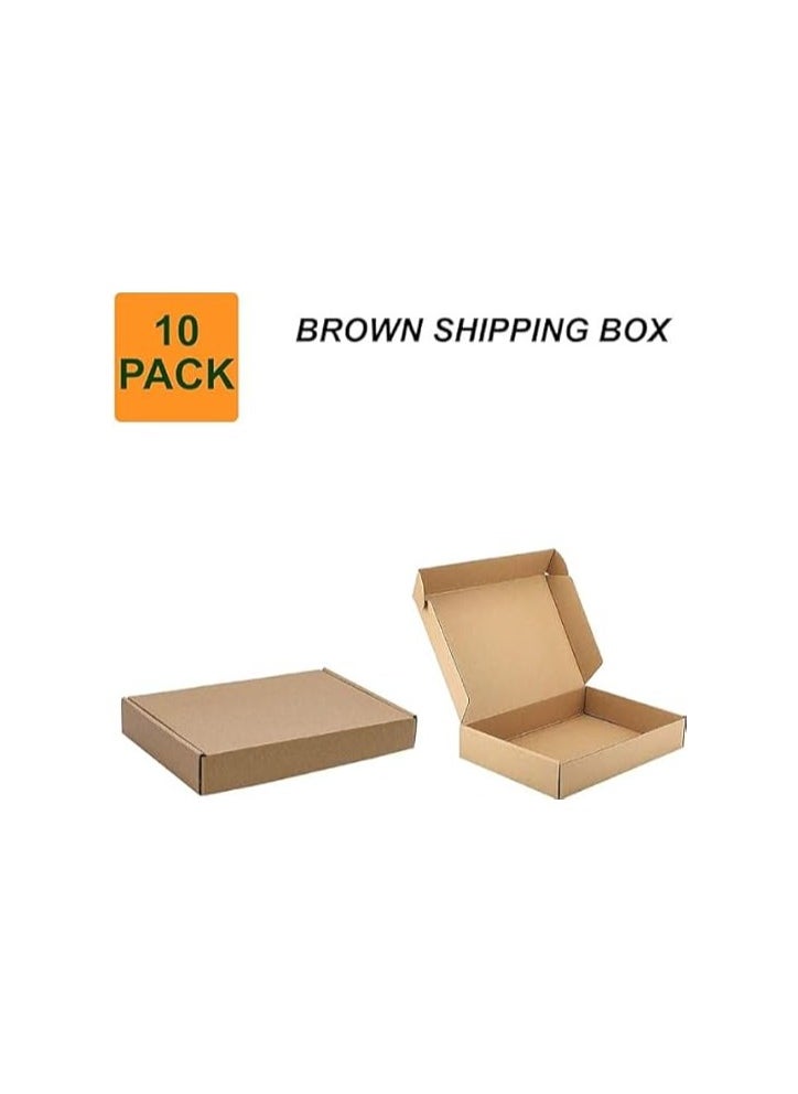 Pack Of 10 Eco-Friendly Ramadan Meal Packaging Set-Brown Kraft Takeout Boxes With Iftar Design And Water Bottle Stickers For Festive Ramadan Celebrations-Ramadan Snack Box