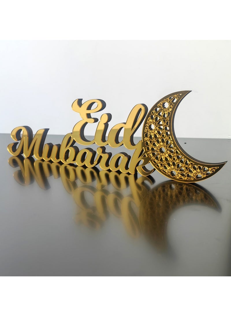 Ramadan Decorations for Home, Tabletop Decors Sign,Ramadan Sign Eid Decoration Home Decor Ramadan Table Sign