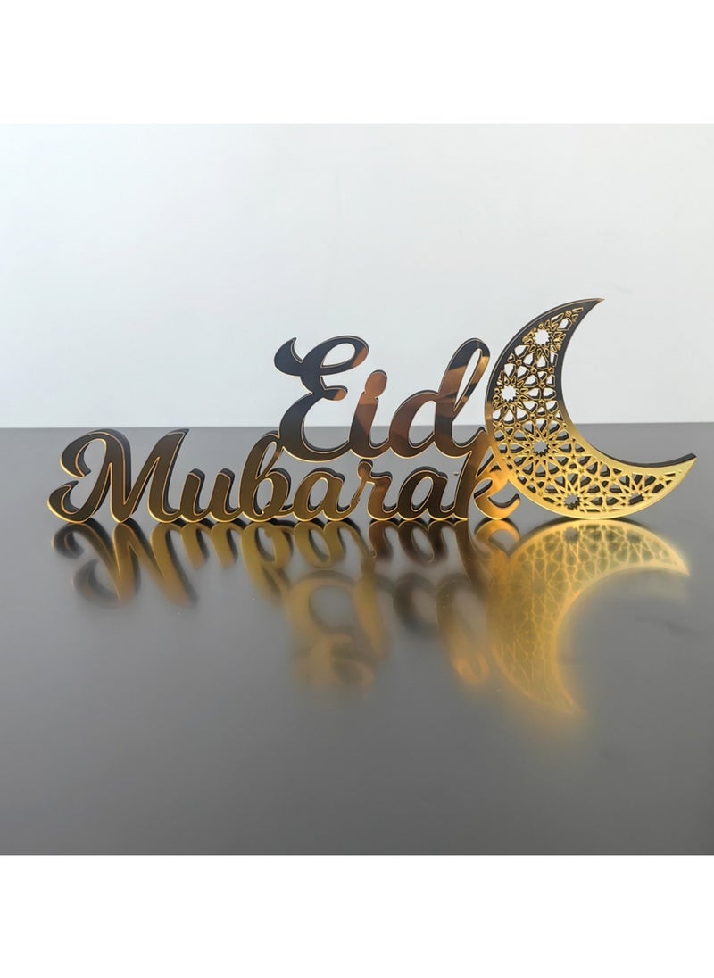 Ramadan Decorations for Home, Tabletop Decors Sign,Ramadan Sign Eid Decoration Home Decor Ramadan Table Sign