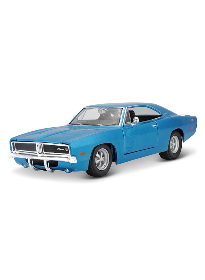 Maisto Dodge Charger R/T Diecast Car (1:25, Blue)