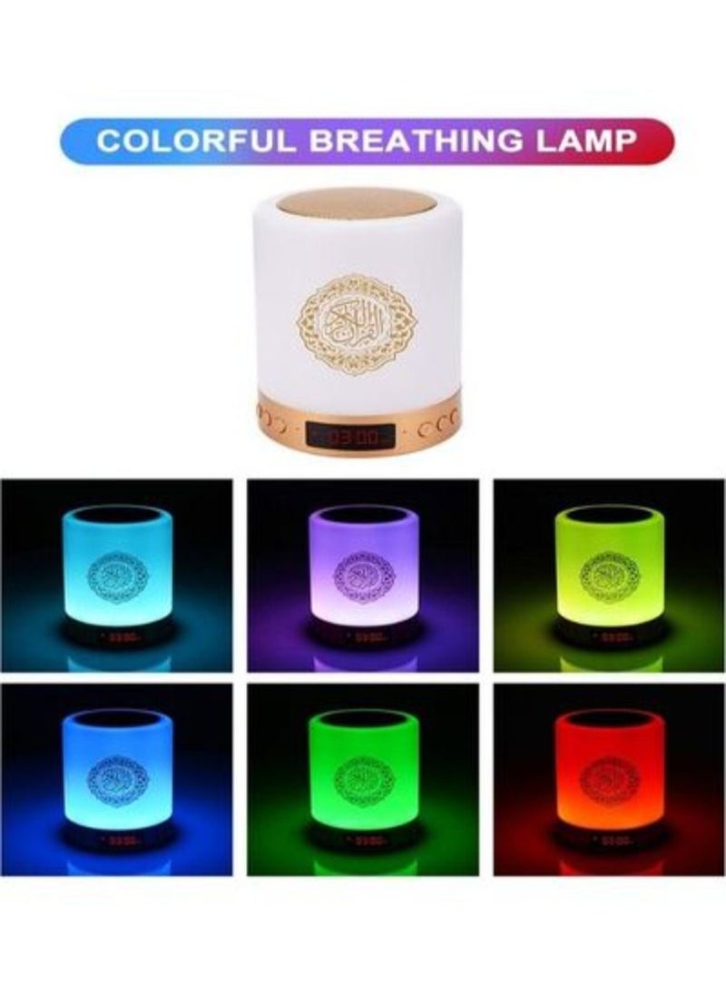 Quran Portable Touch Speaker Bluetooth LED Lamp Colorful APP Control multicolor