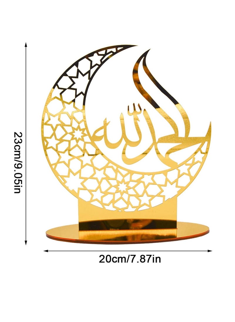 Festival Acrylic Home Decor, Mubarak, Ramadan Decoration, Eid Mubarak, Islamic Muslim Pendant, Eid Al Adha Party Supplies, Ramadan Kareem Gift