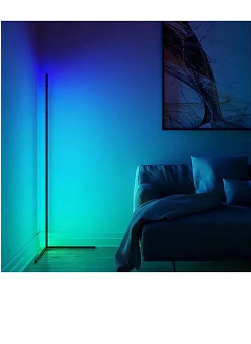 Remote Control LED Light Corner Lamp Multicolour