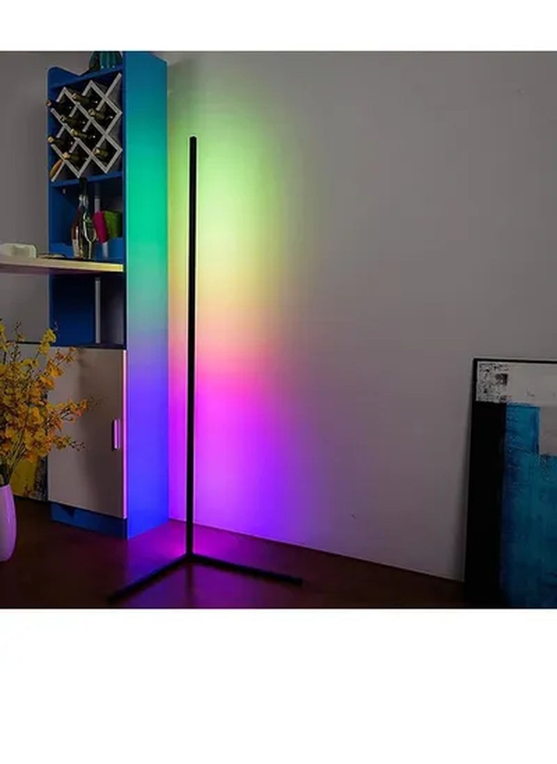 Remote Control LED Light Corner Lamp Multicolour