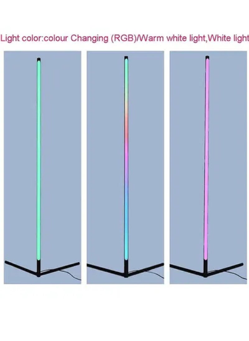 Remote Control LED Light Corner Lamp Multicolour