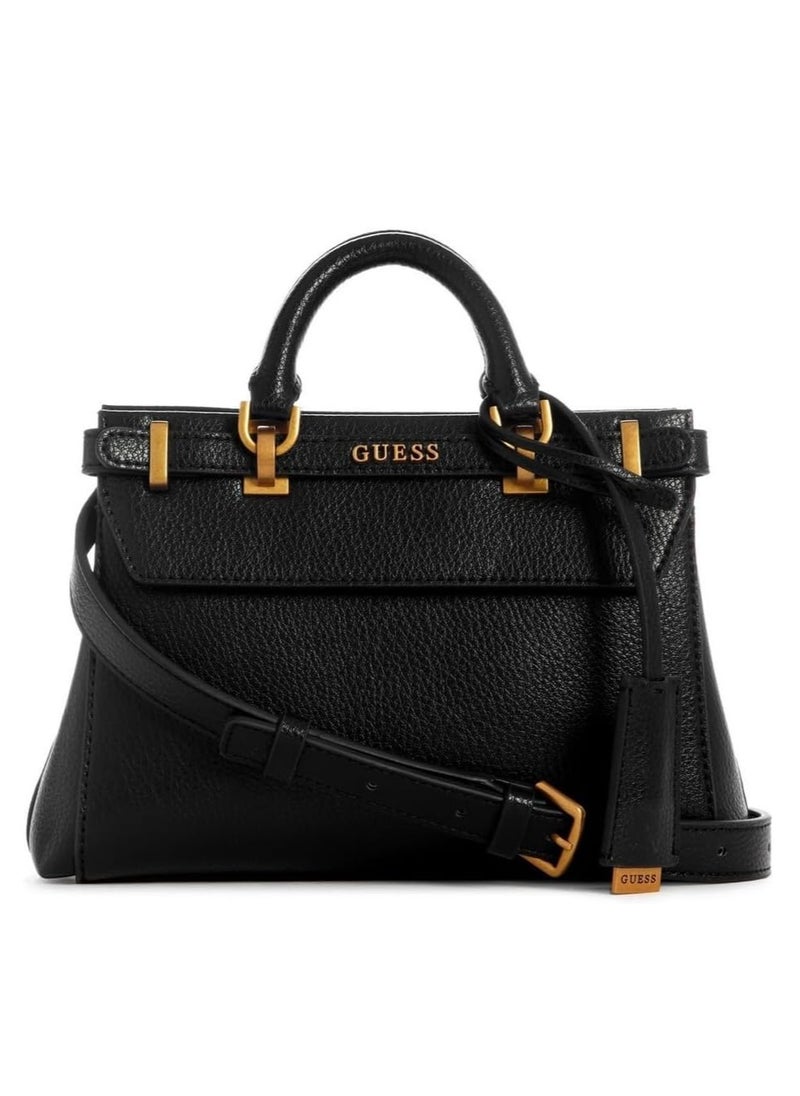 GUESS Sestri Pebbled Mini Satchel