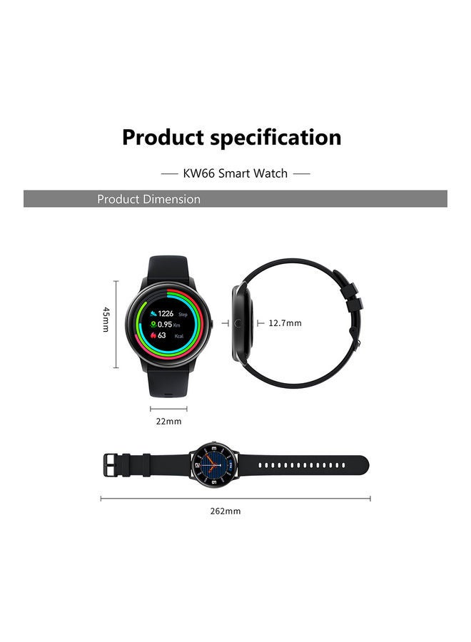 Large Screen Smart Watch Black