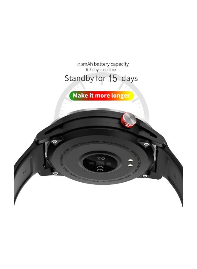 Waterproof Bluetooth Smartwatch Black