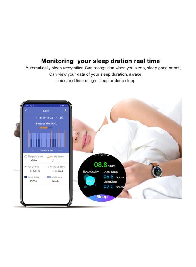Waterproof Bluetooth Smartwatch Black
