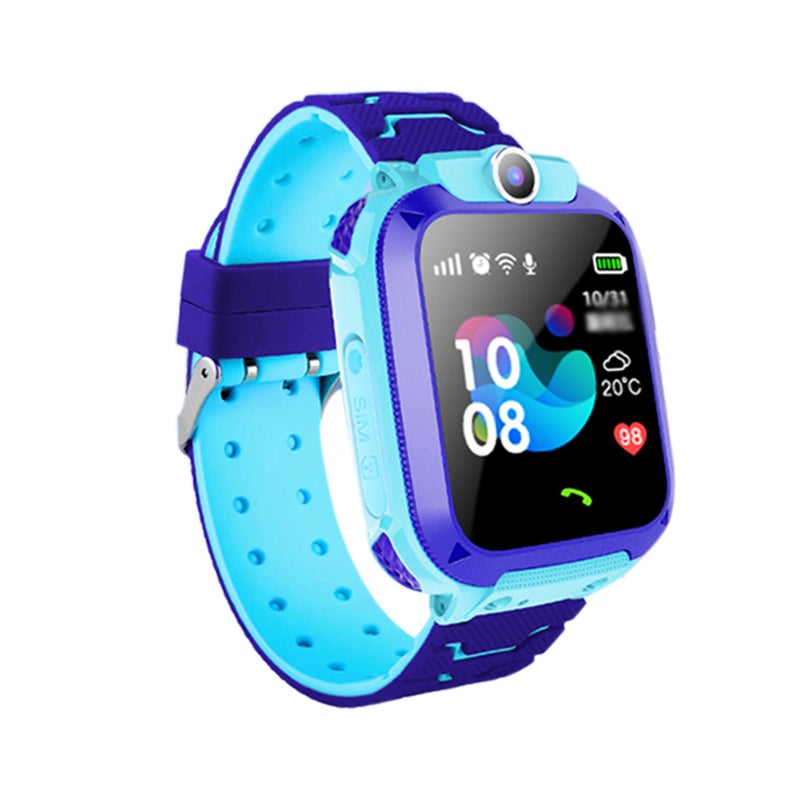 S15A Multifunctional Kids Children Smart Watch Blue