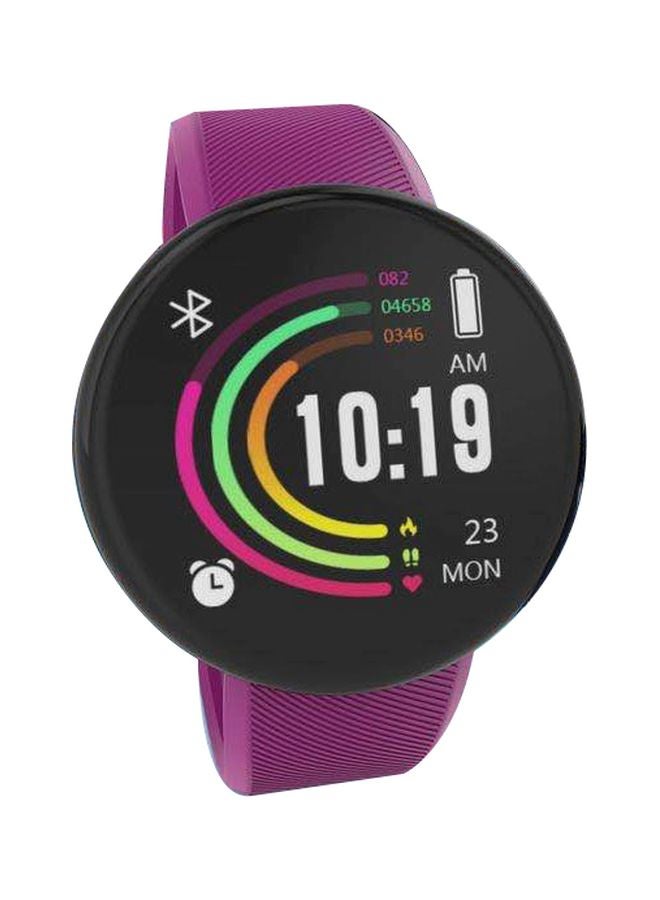 Bluetooth Smart Watch Purple/Black