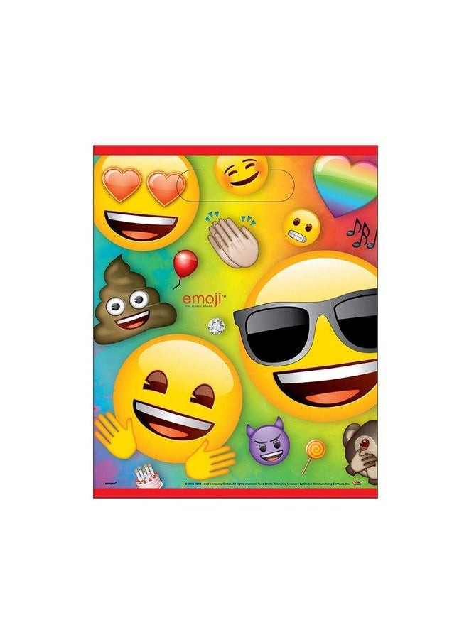 Rainbow Fun Emoji Birthday Party Loot Bags ; 9