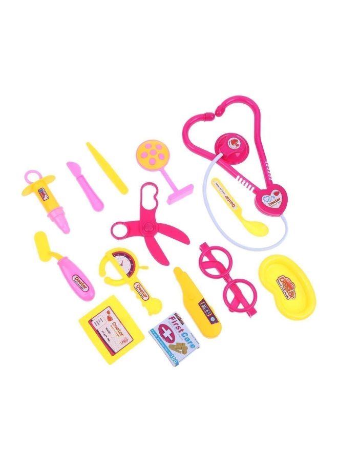 14-Piece Plastic Doctor Playset Kit