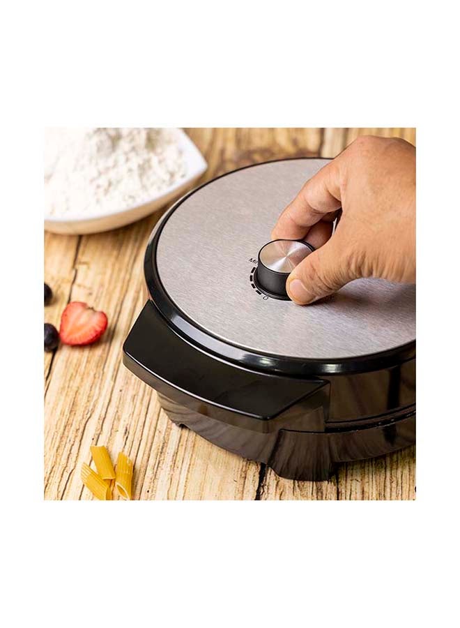 Heart Waffle Maker Temperature Control Power On & Ready Indicator Non-Stick Cooking Plate 1000.0 W GWM36538 Silver/Black