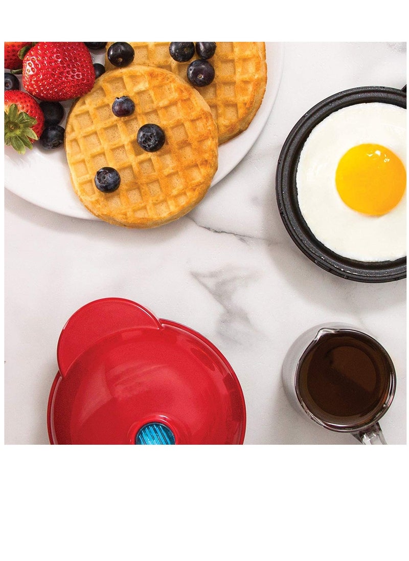 Mini Waffle Maker Breakfast Machine H33500UK Multicolour