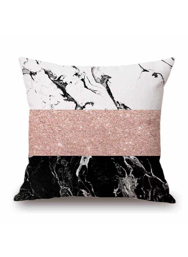 Marble Printed Cushion Cover Multicolour 45x45cm