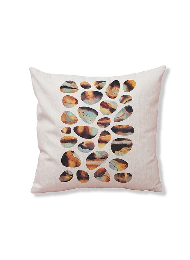 Waterproof Square Decorative Cushion Cover Multicolour 45x45cm