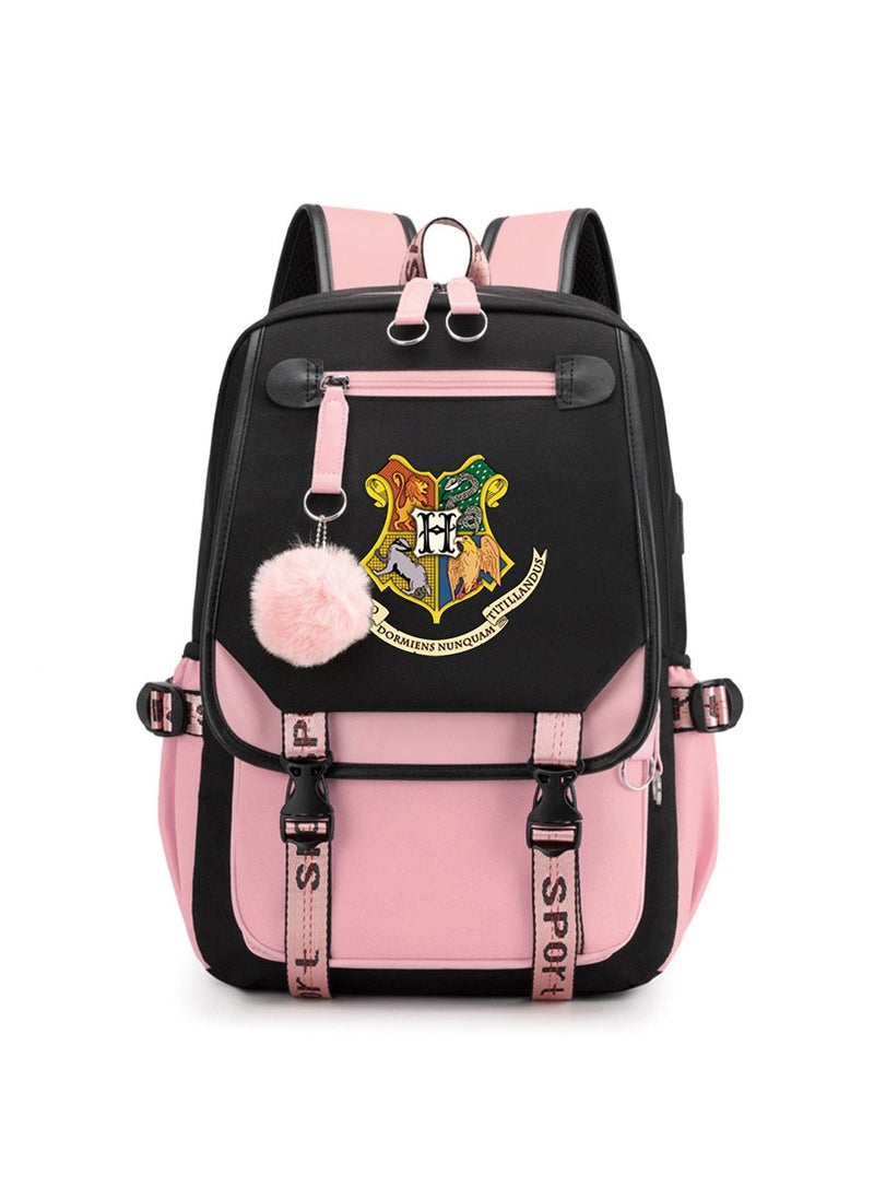 Student advanced schoolbag large capacity -: Hogwarts