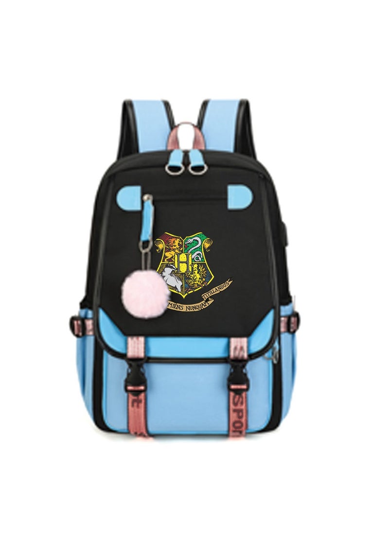 Student advanced schoolbag large capacity -: Hogwarts