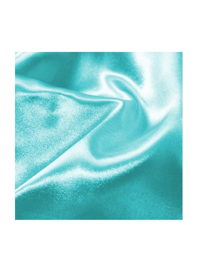 Generic Silk Quilt Cover Set, Light Blue, 168 x 229 cm, Light blue, VG-2BS-SILK-LB